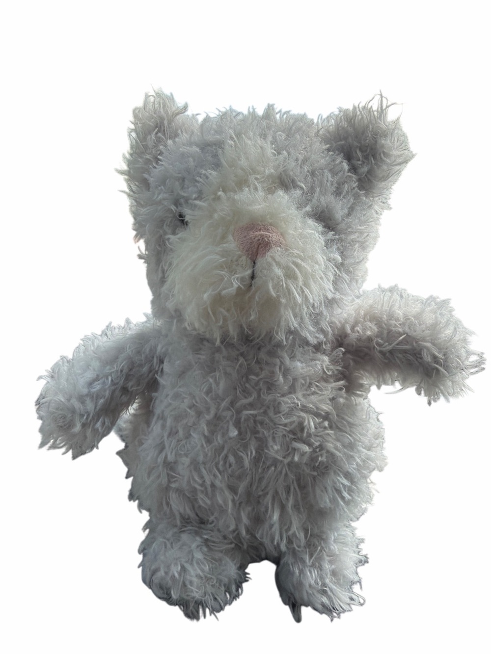 HTF Jellycat Gray Little Kitten Plush